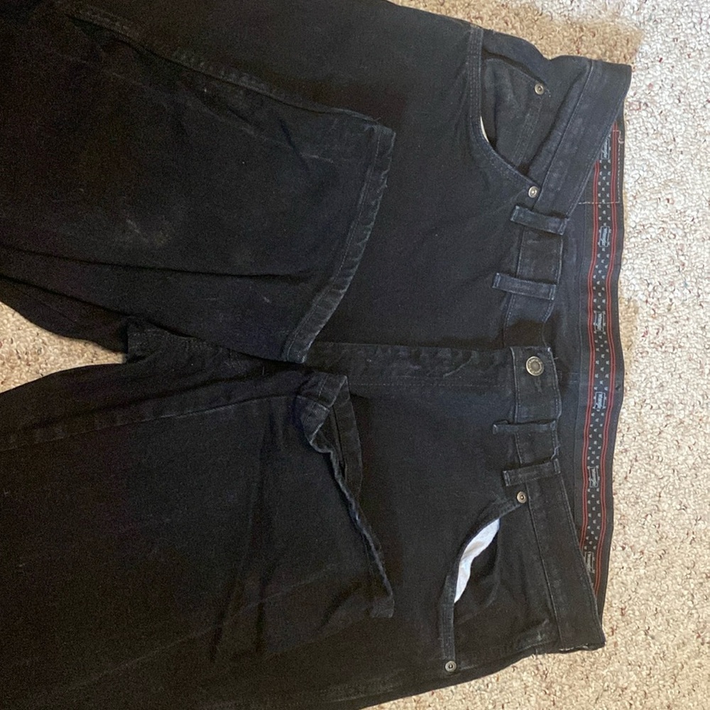 Wrangler men’s black jeans